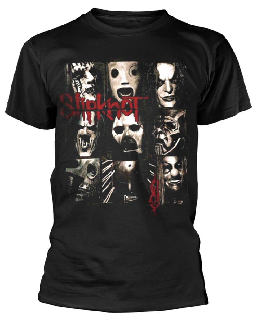 Slipknot 'Mezzotint Decay' (Black) T-Shirt Front