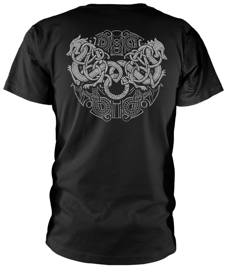Amon Amarth 'Grey Skull' (Black) T-Shirt
