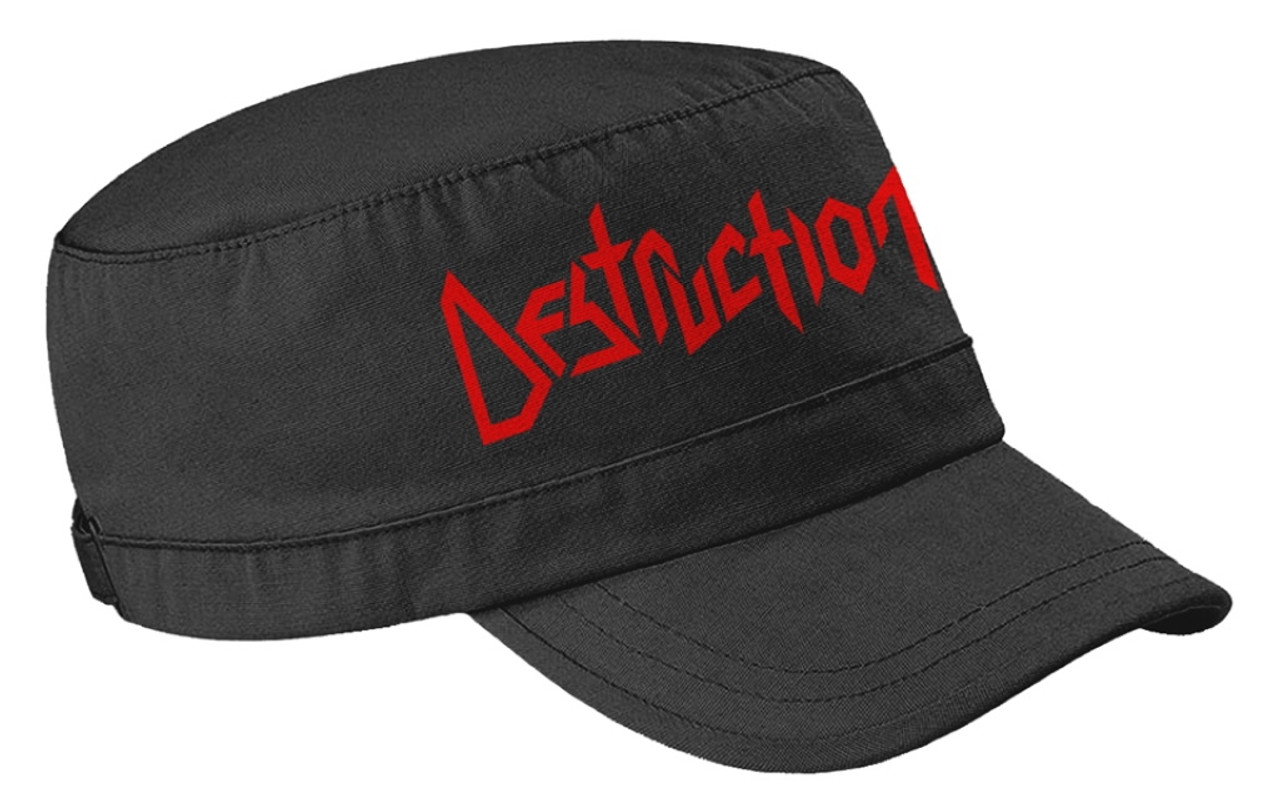 Destruction 'Logo' (Black) Army Cap