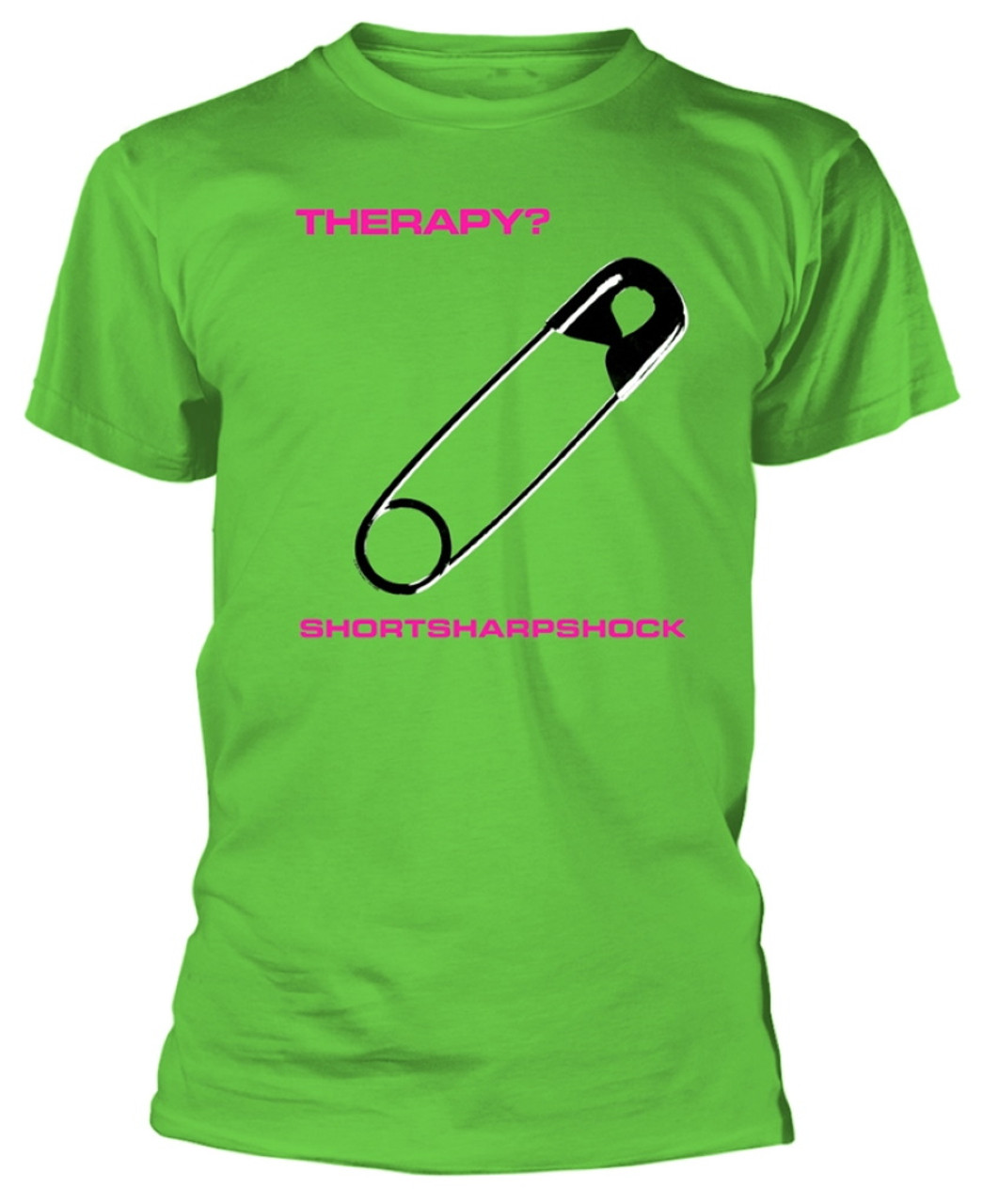 Therapy? 'Shortsharpshock' (Green) T-Shirt
