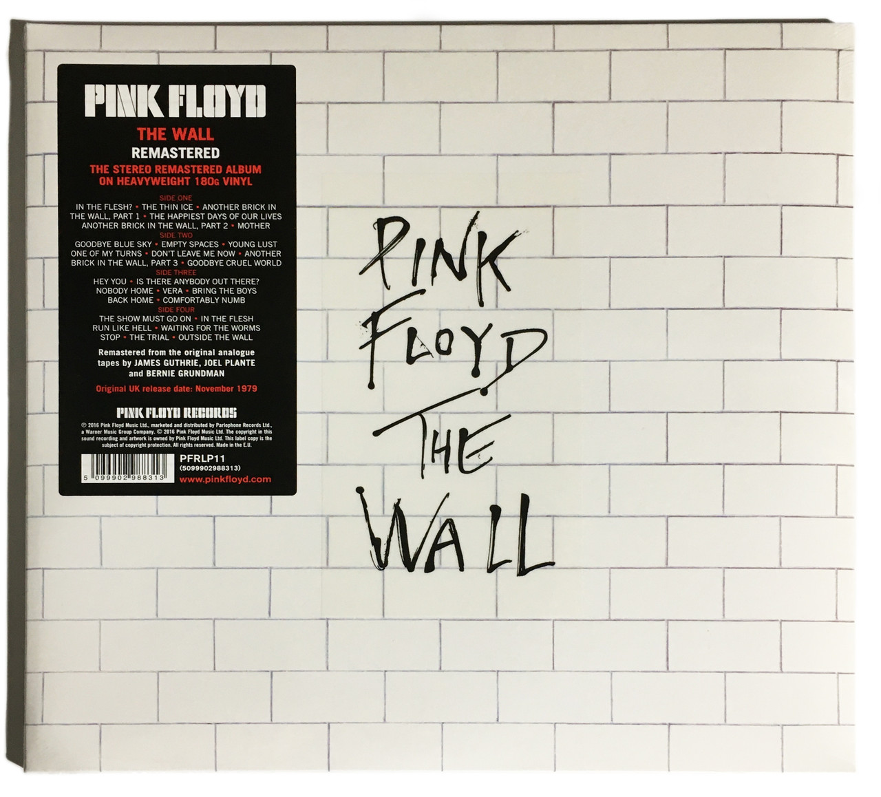 Floyd 'The Wall' 180g Gatefold Sleeve DOUBLE LP Vinyl (Remastered)