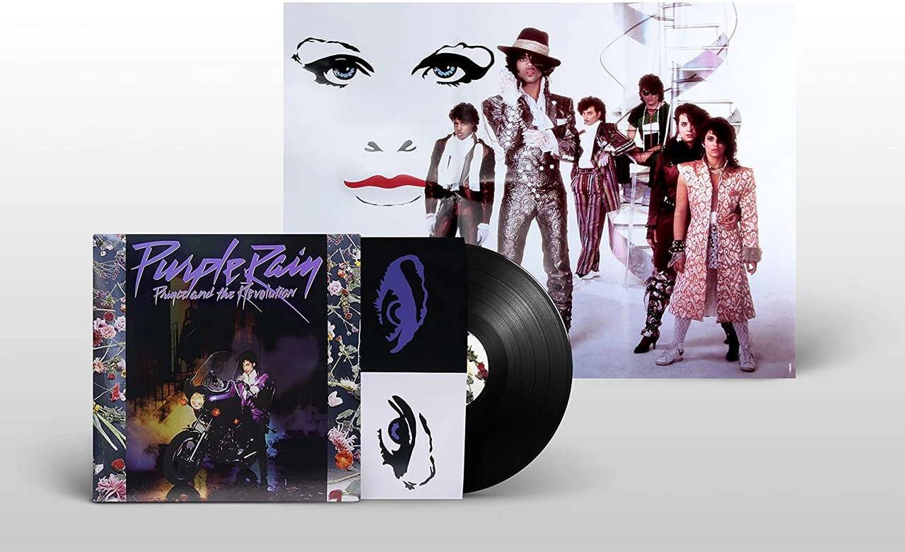 Prince and the Revolution 'Purple Rain' LP Vinyl (2015 Paisley Park Remaster, w/poster)