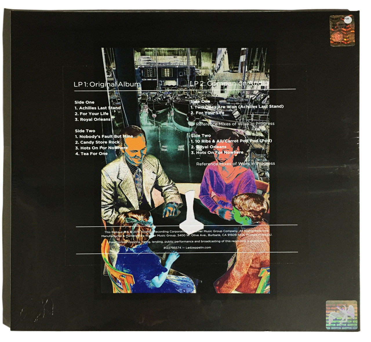 Led Zeppelin 'Presence' 180g Deluxe DOUBLE LP Vinyl (Remastered)