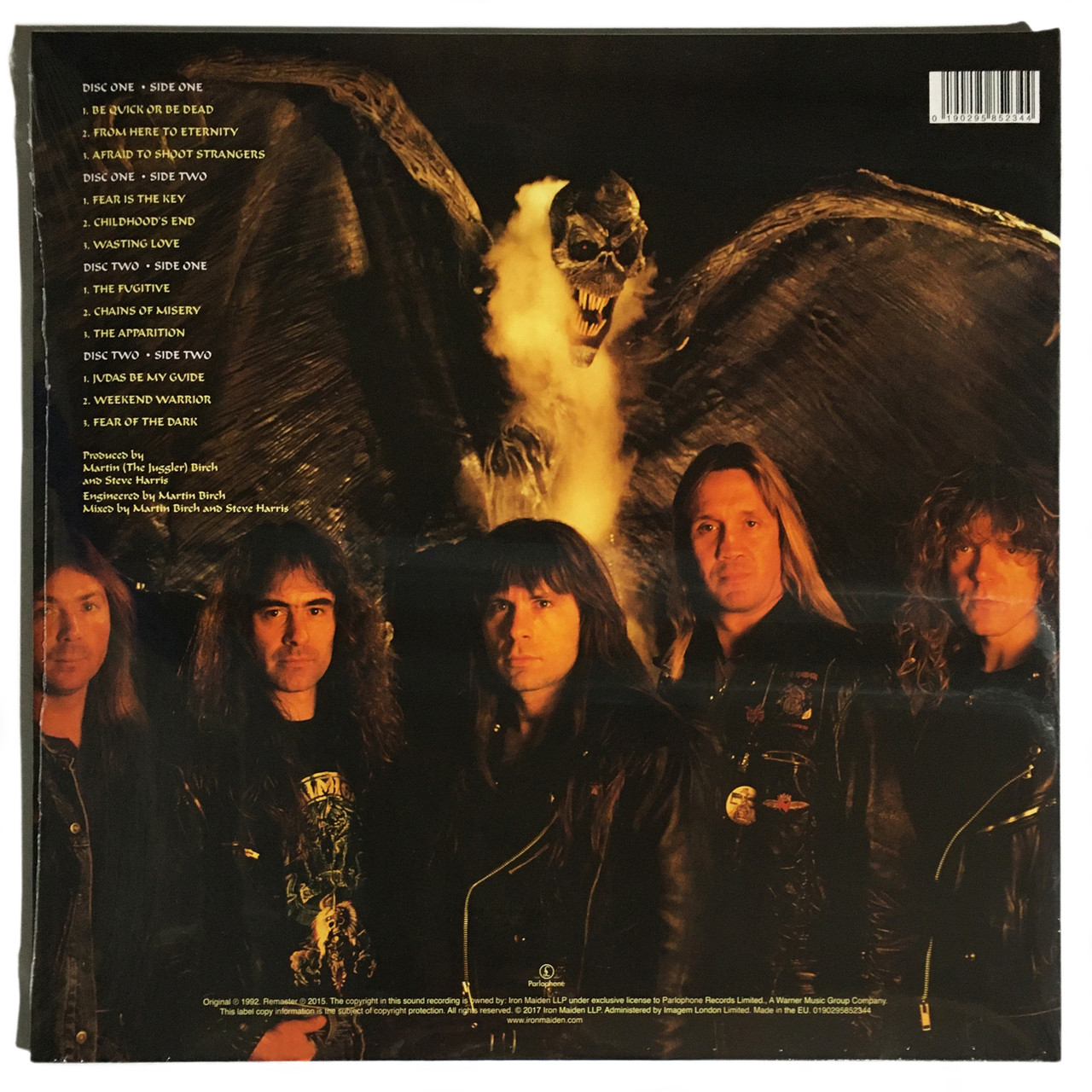 Iron Maiden 'Fear of the Dark' Gatefold Sleeve DOUBLE LP Vinyl