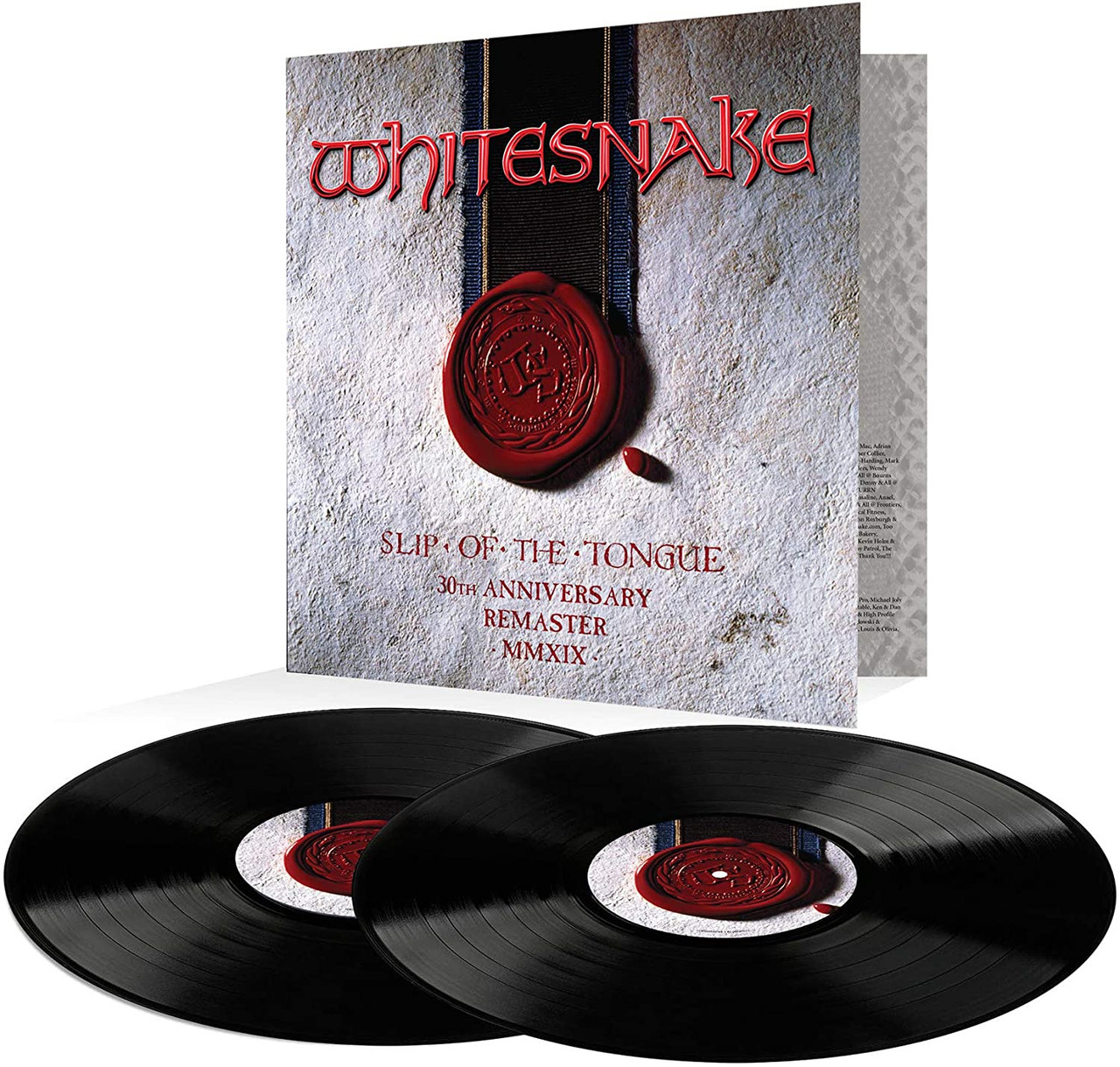 Whitesnake 'Slip of the Tongue' Gatefold Sleeve DOUBLE LP Vinyl (30th  Anniversary Deluxe Edition - Remastered)