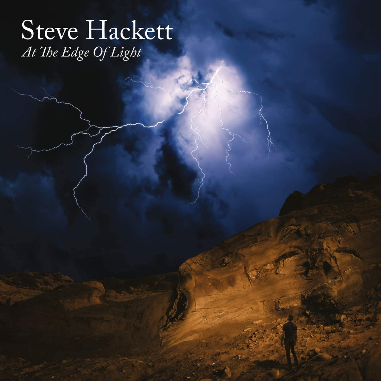 Steve Hackett 'At the Edge of Light' DOUBLE Gatefold LP 180g White Vinyl