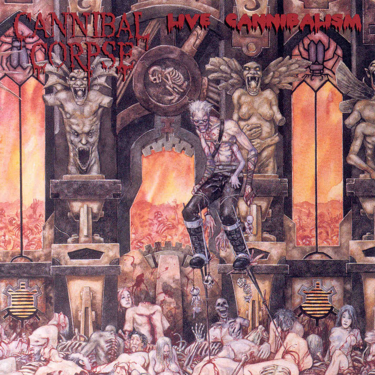 Cannibal Corpse 'Live Cannibalism' PAL DVD