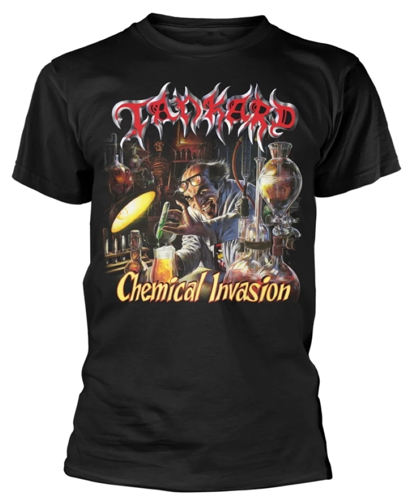 Tankard 'Chemical Invasion' (Black) T-Shirt