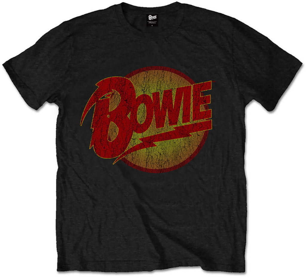 David Bowie 'Diamond Dogs Logo' (Black) Kids T-Shirt