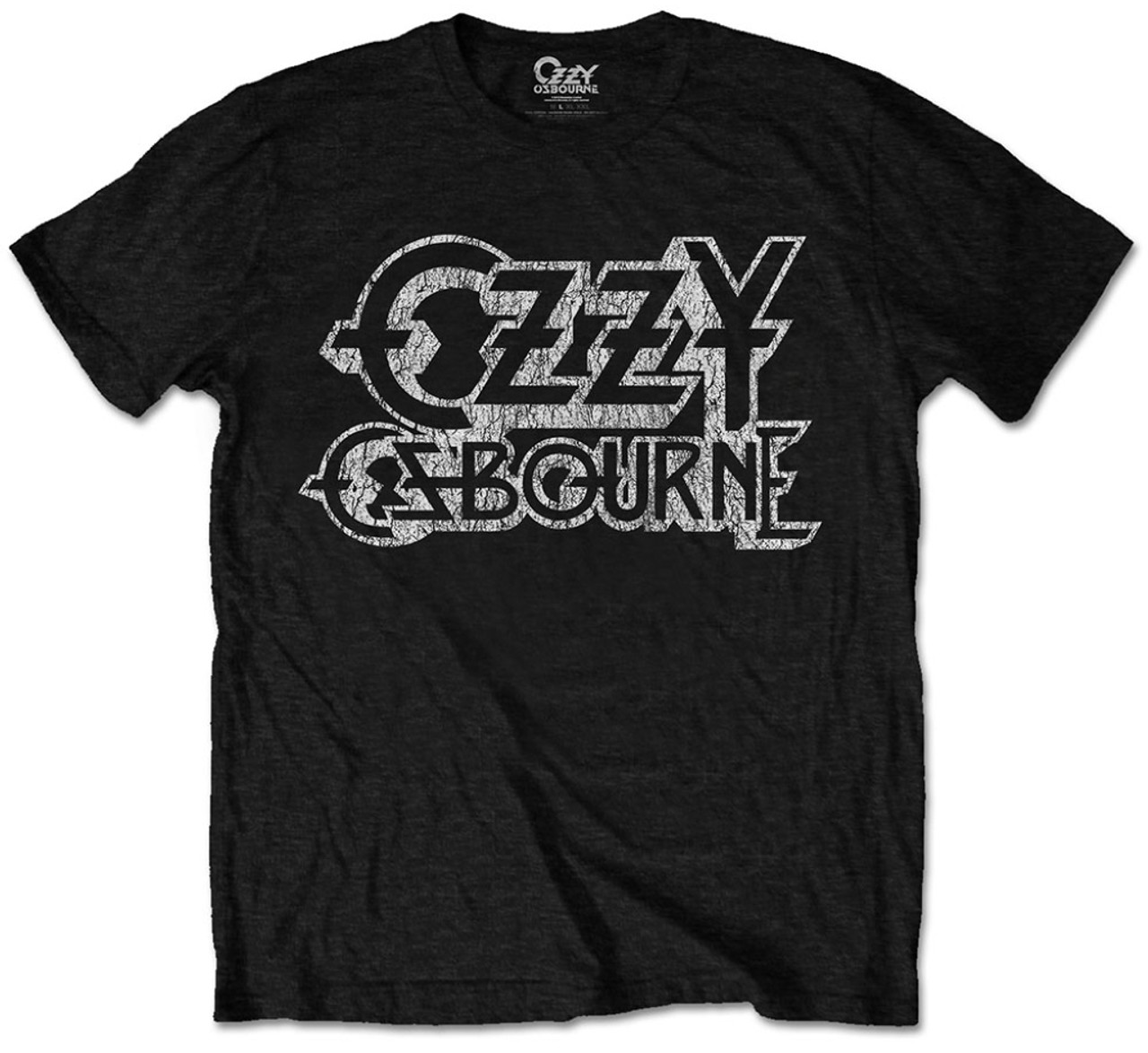 Ozzy Osbourne 'Vintage Logo' (Black) T-Shirt
