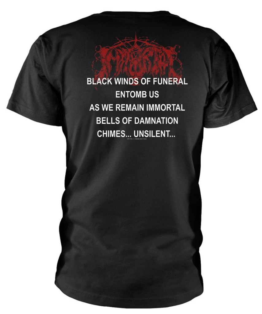 Immortal 'Diabolical Fullmoon Mysticism' (Black) T-Shirt