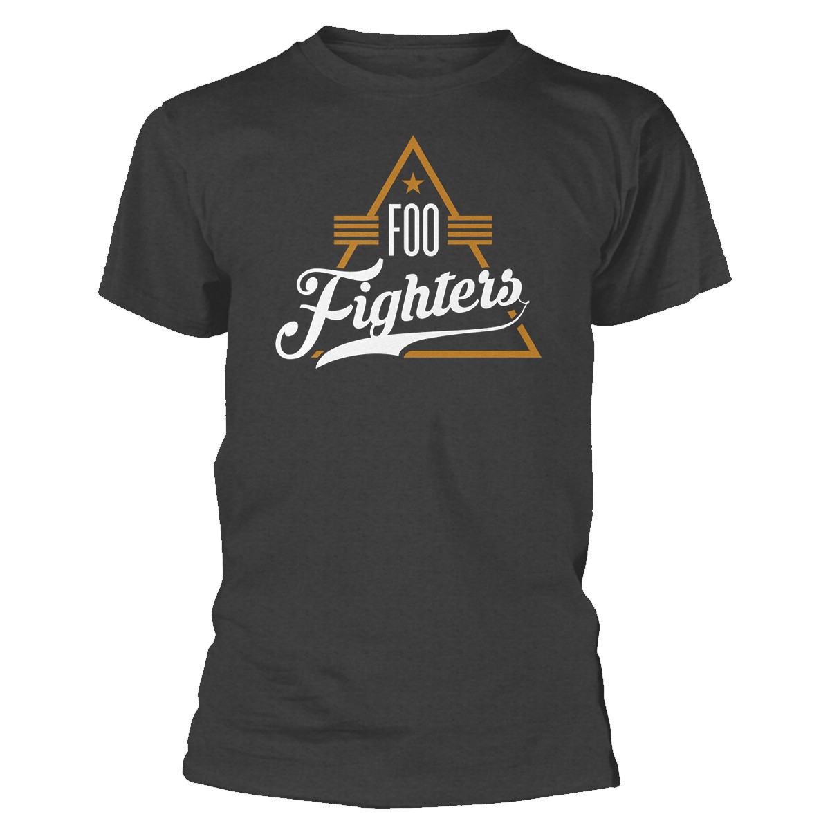 Foo Fighters 'Triangle' (Grey) T-Shirt