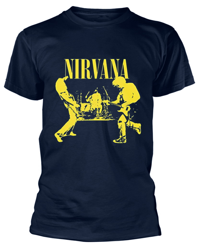 Nirvana 'Stage' (Blue) T-Shirt