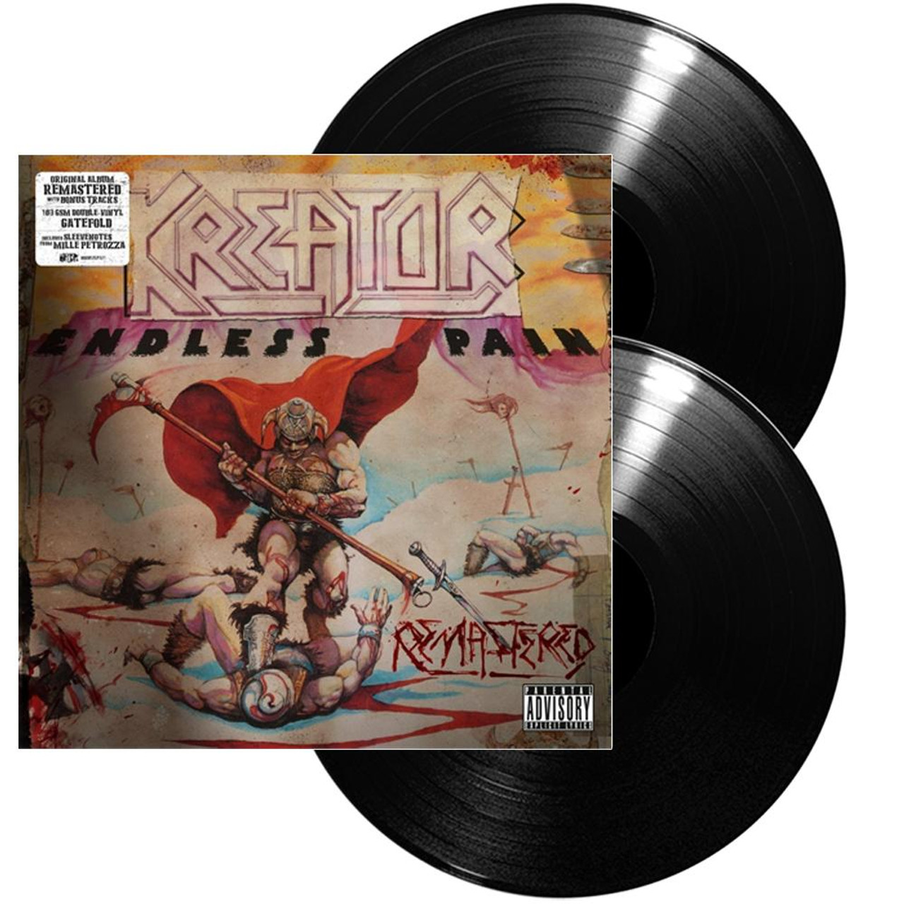 Kreator 'Endless Pain' Gatefold 2LP 180g Black Vinyl (Remastered)