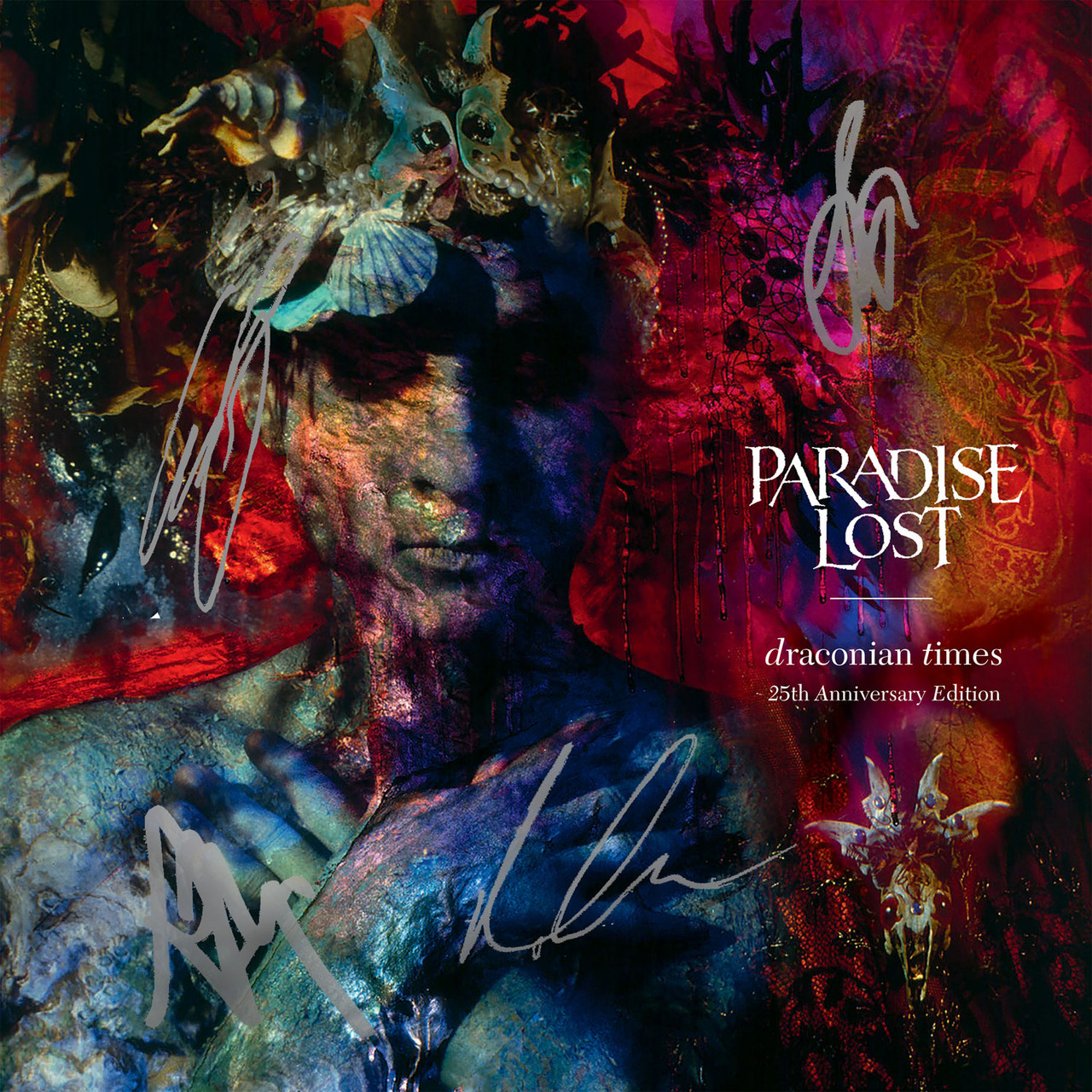 Paradise Lost 'Draconian Times 25th Anniversary Edition' Exclusive Deluxe Gatefold 2LP Splatter Vinyl