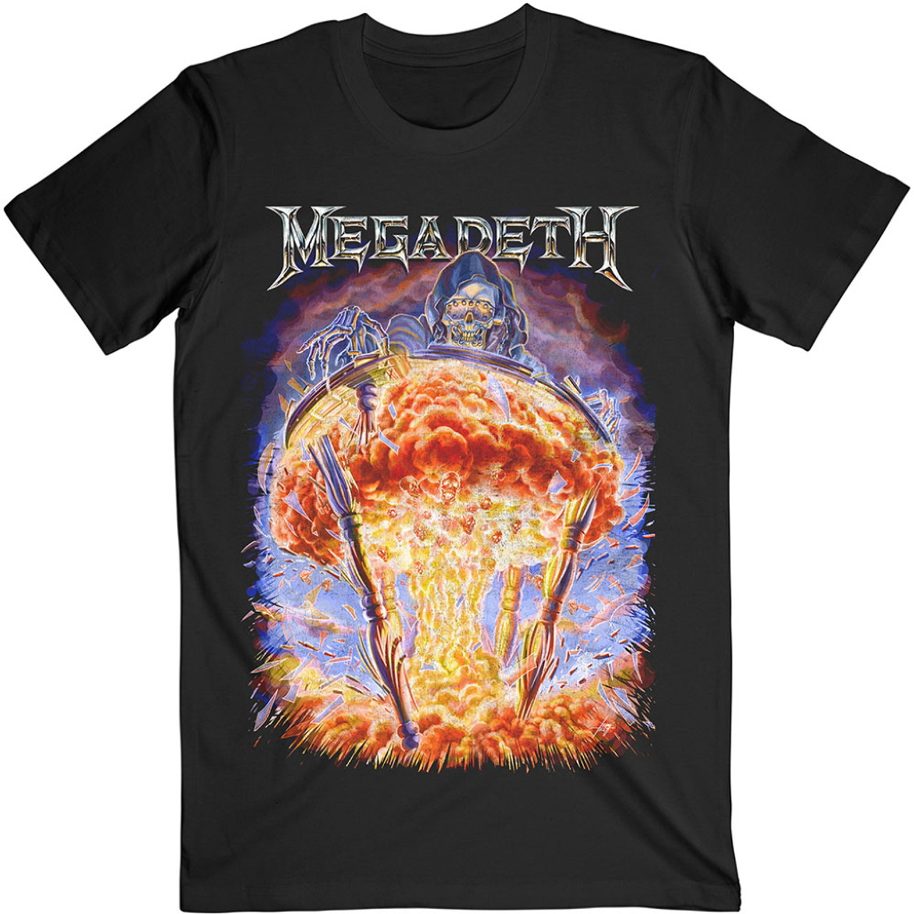 Megadeth 'Countdown To Extinction Explosion' (Black) T-Shirt