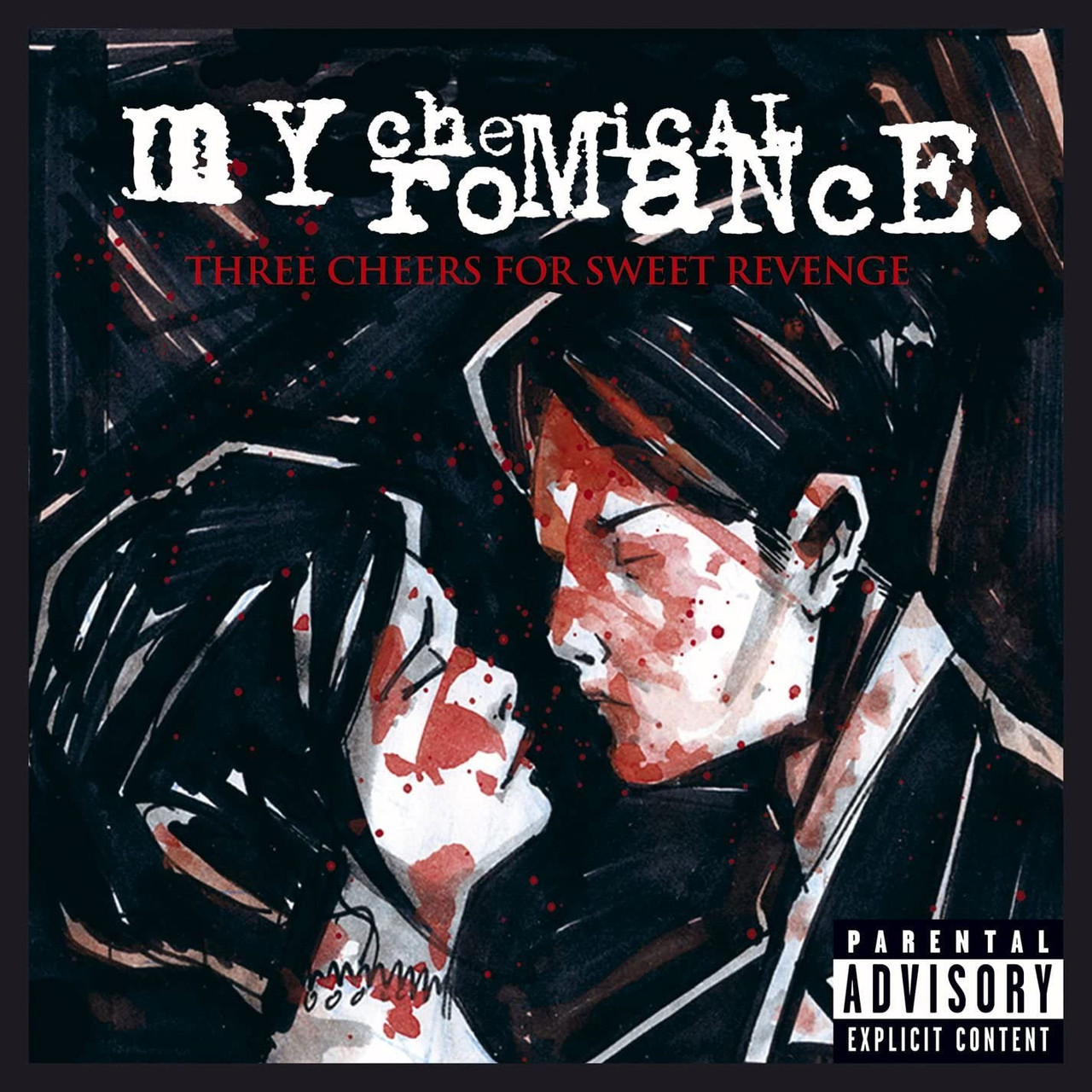 My Chemical Romance レコード My Chemical Romance 'Three Cheers For Sweet Revenge' LP Black Vinyl