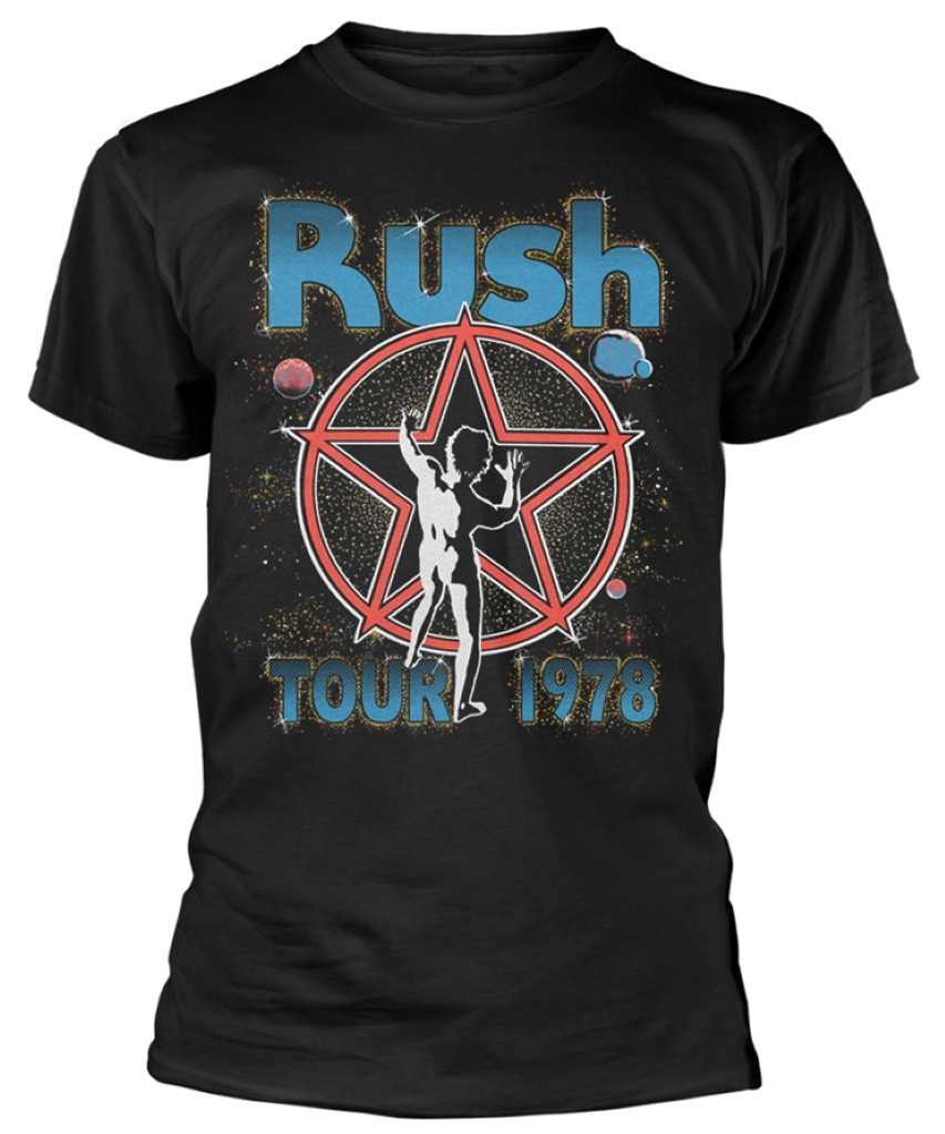 Rush 'Vortex' (Black) T-Shirt