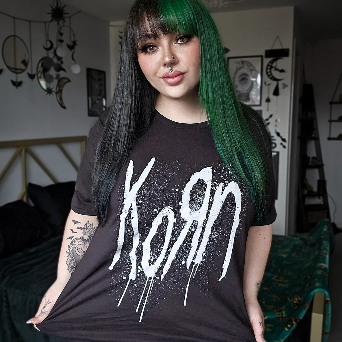 Korn 'Still A Freak' (Black) T-Shirt - Avtvmnvvitch
