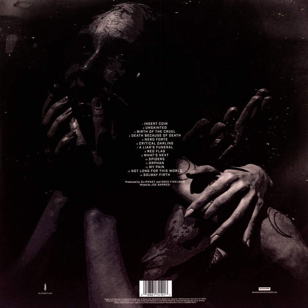 欧2LP Slipknot We Are Not Your Kind 0016861741013 Roadrunner Records /00660 Slipknot - We Are Not Your Kind (Blue Vinyl) - Amazon.com Music