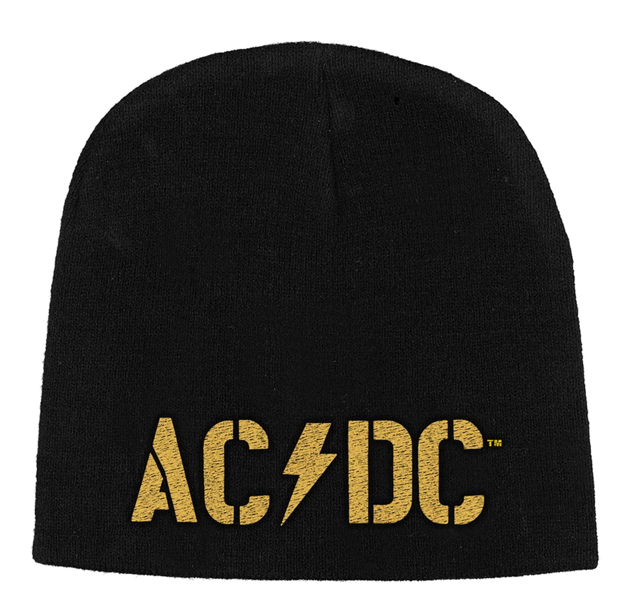 AC/DC 'PWR UP Logo' (Black) Beanie Hat