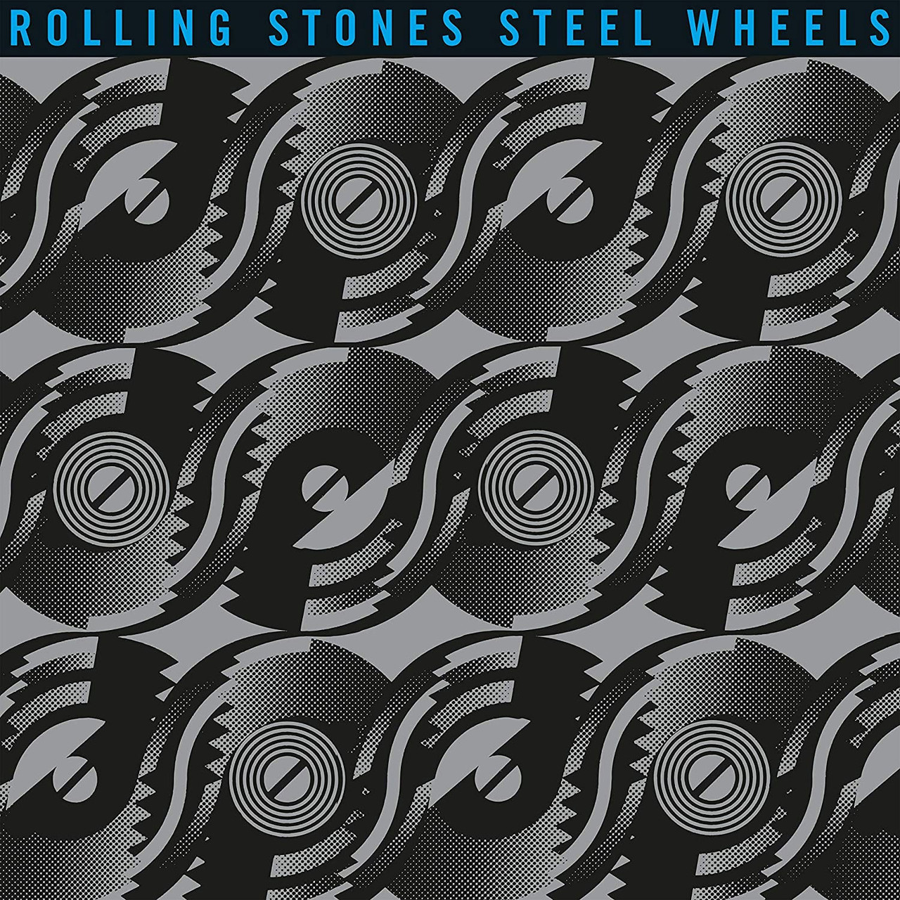 The Rolling Stones 'Steel Wheels' LP Black Vinyl