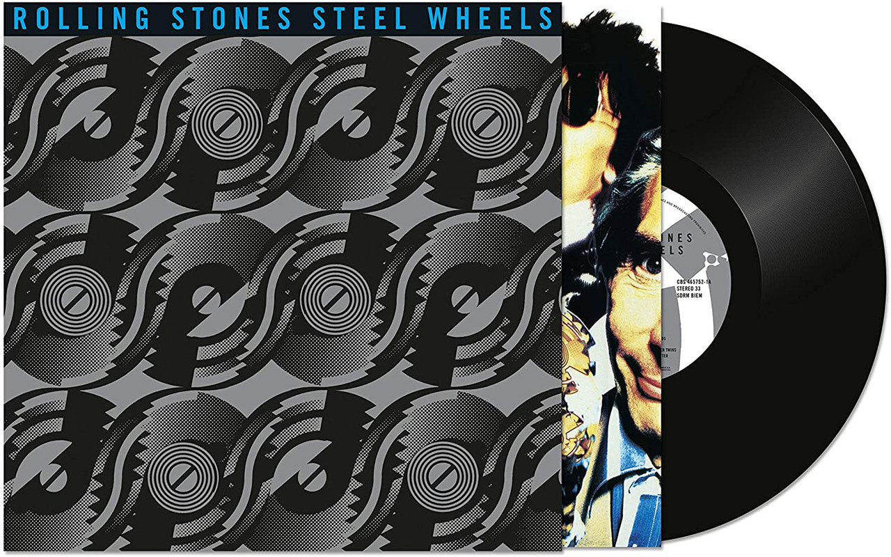 80'S ROLLING STONES \"STEEL WHEELS\" バンドT黒 1757704599959-br4pj9.jpg?v=