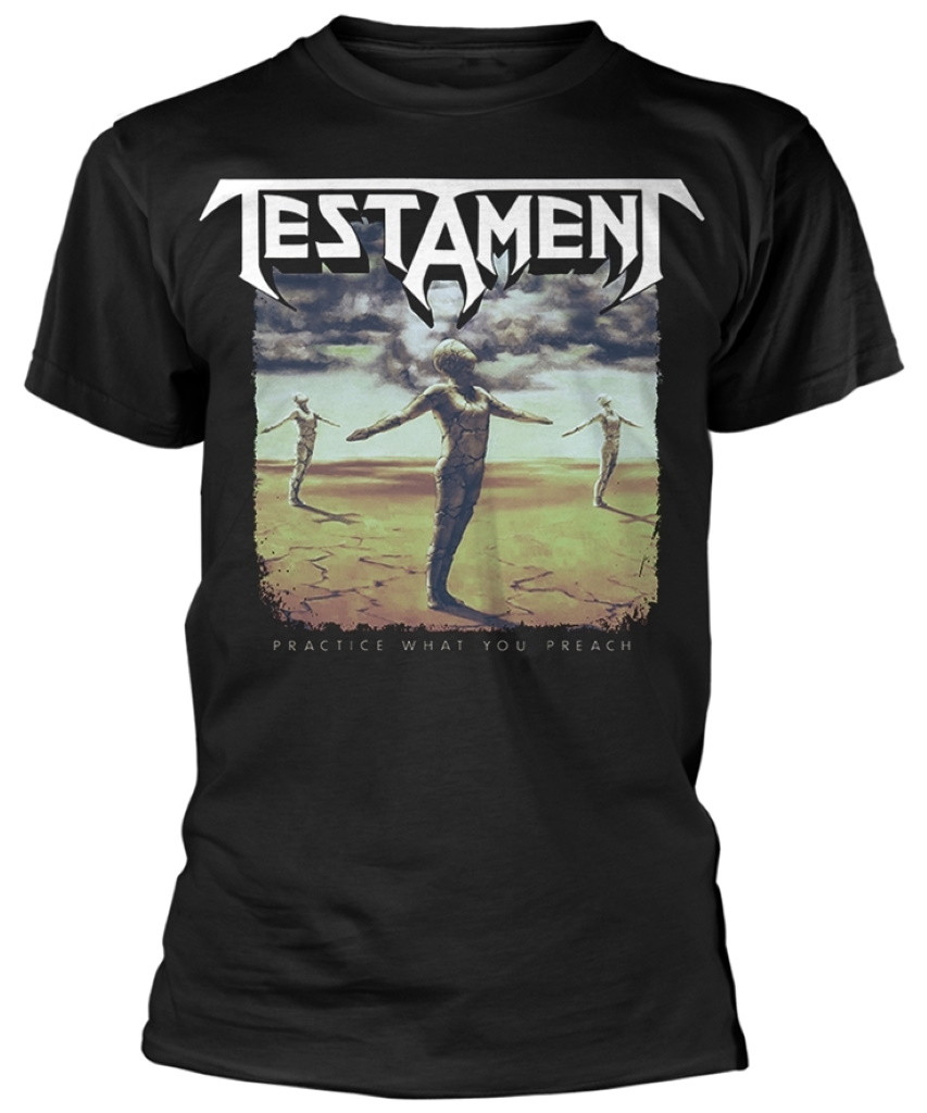 Testament 'Practice What You Preach' (Black) T-Shirt