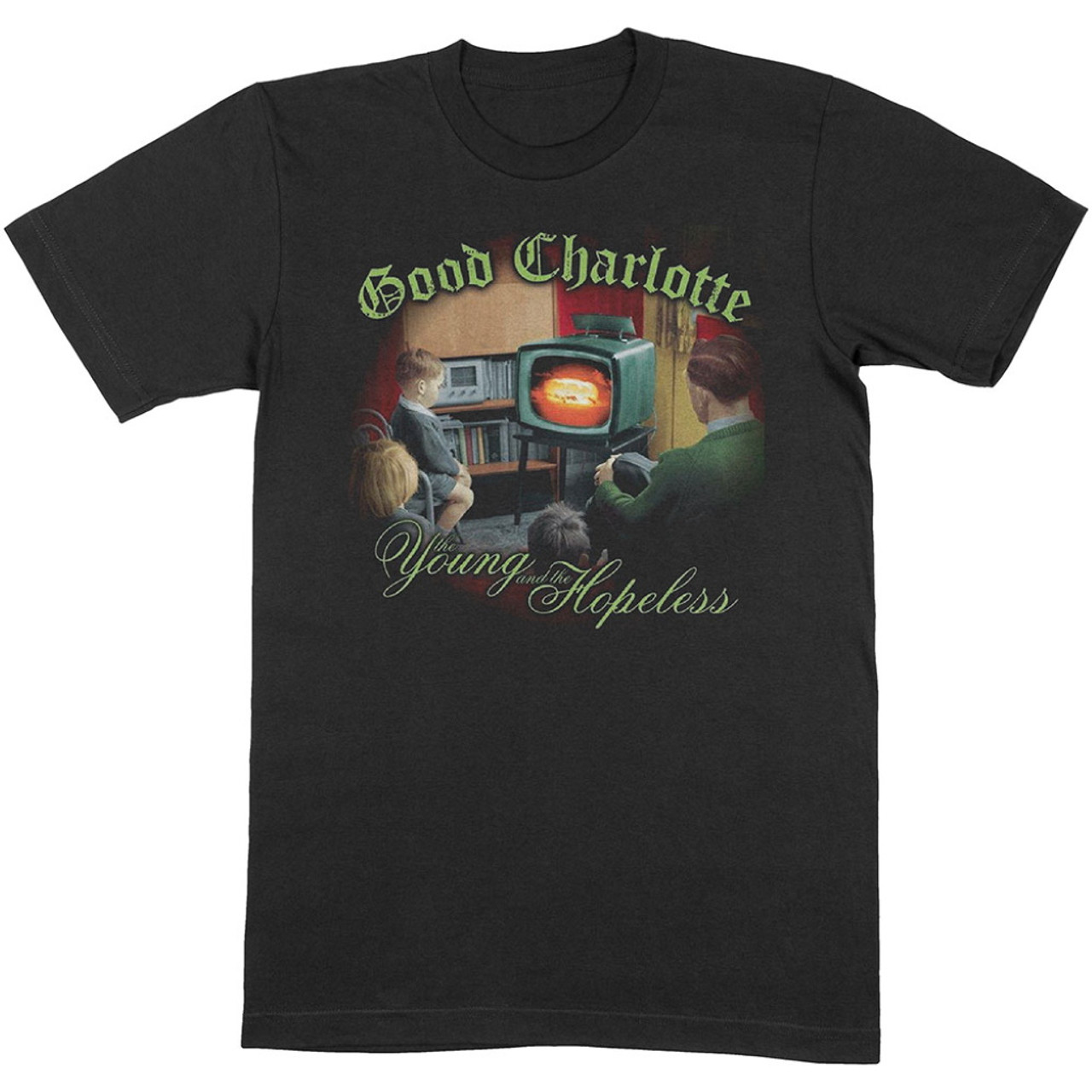 Good Charlotte 'Young & Hopeless' (Black) T-Shirt