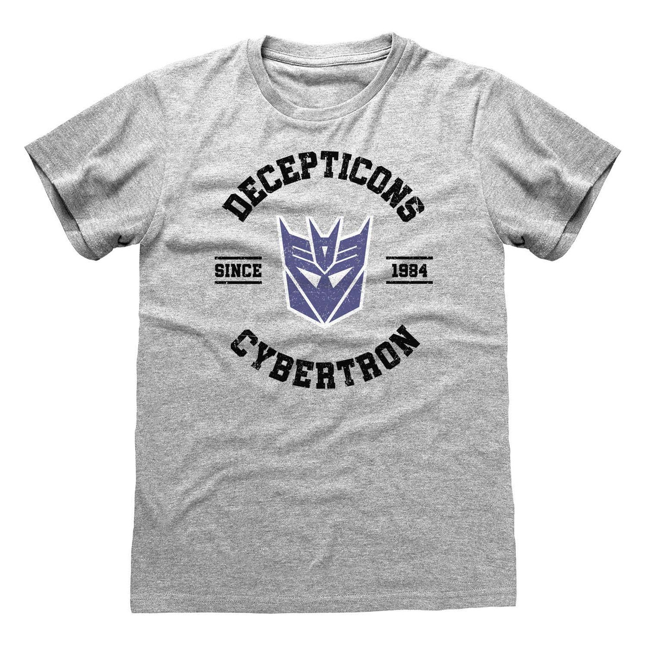 Transformers 'Decepticons Cybertron' (Heather Grey) T-Shirt