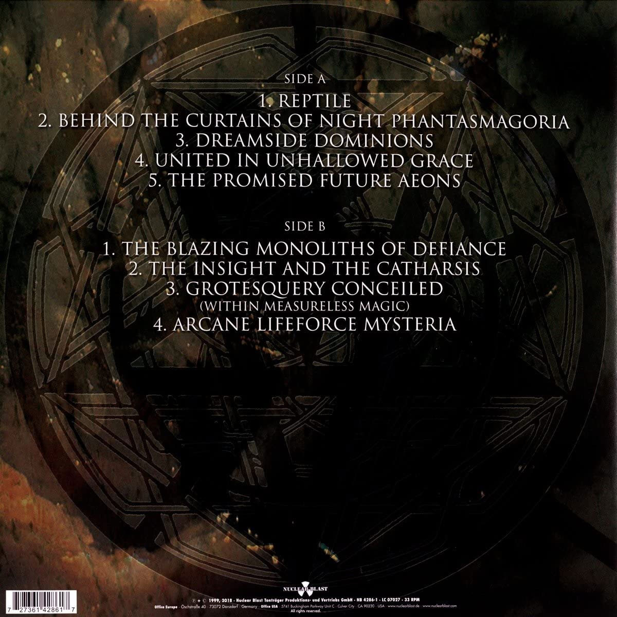 Dimmu Borgir 'Spiritual Black Dimensions' LP Black Vinyl