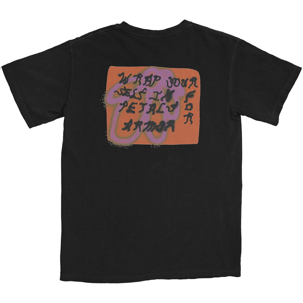 Hayley Williams 'Petals Sketch' (Black) T-Shirt