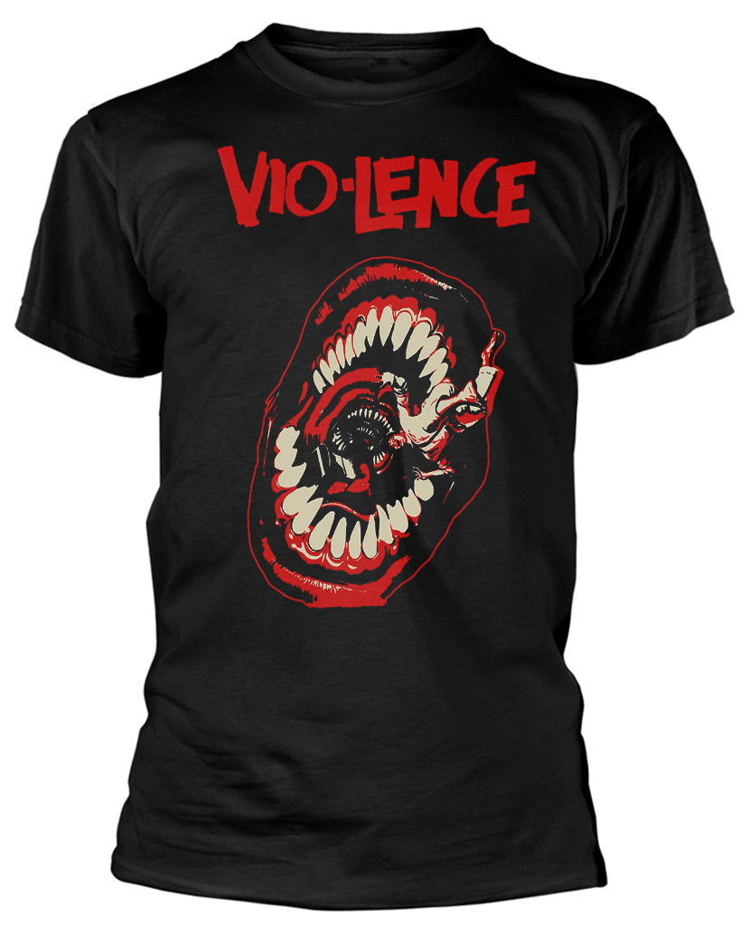 Vio-lence 'Head Stomping Boots' (Black) T-Shirt
