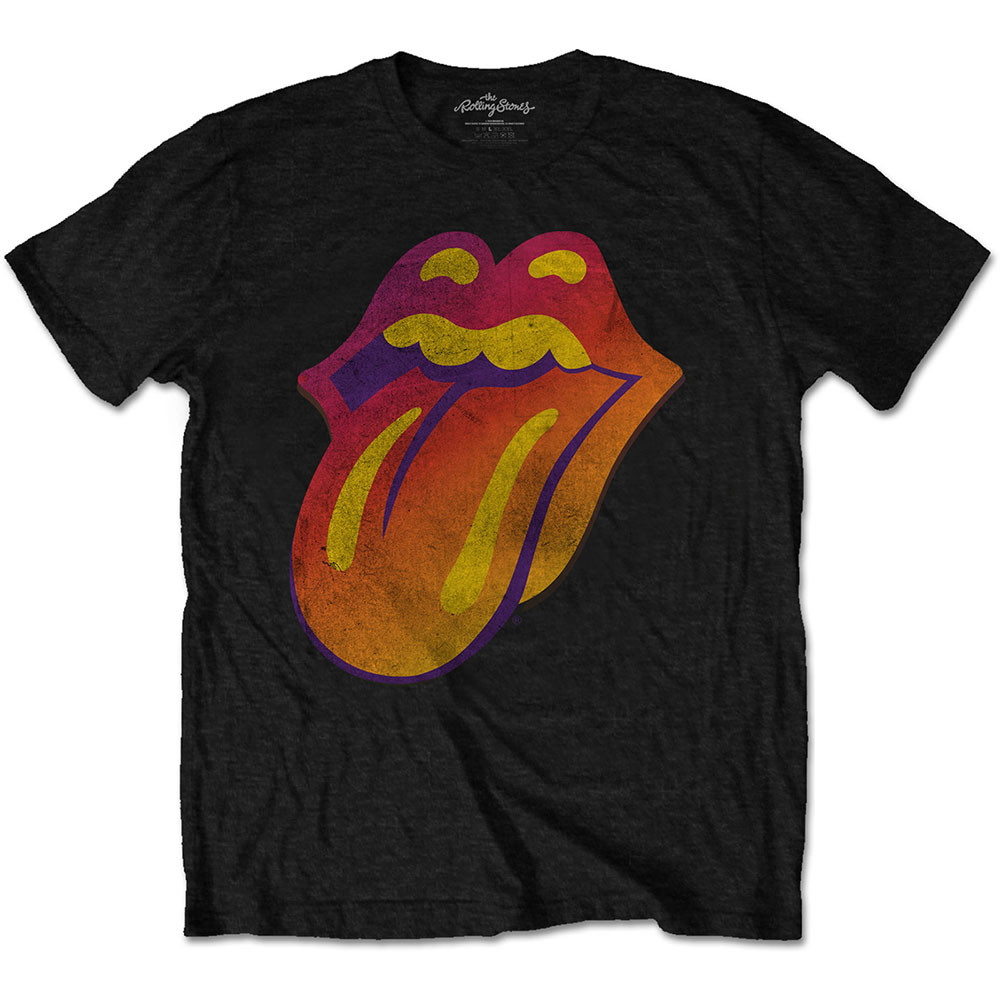 The Rolling Stones 'Ghost Town Distressed' (Black) T-Shirt