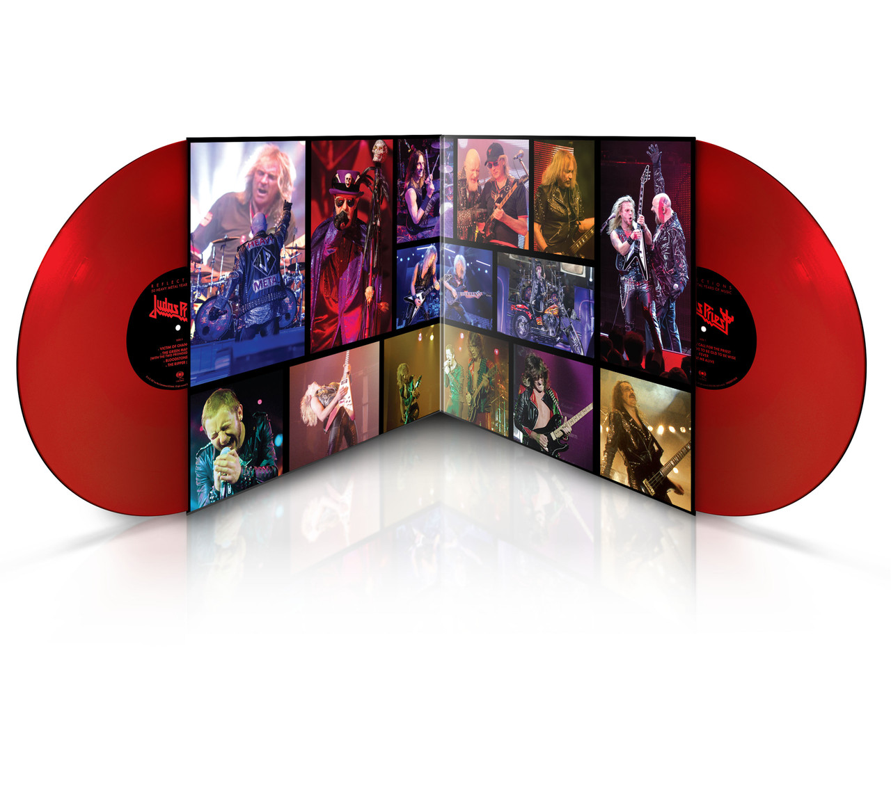 Judas Priest 'Reflections - 50 Heavy Metal Years of Music' 2LP Red
