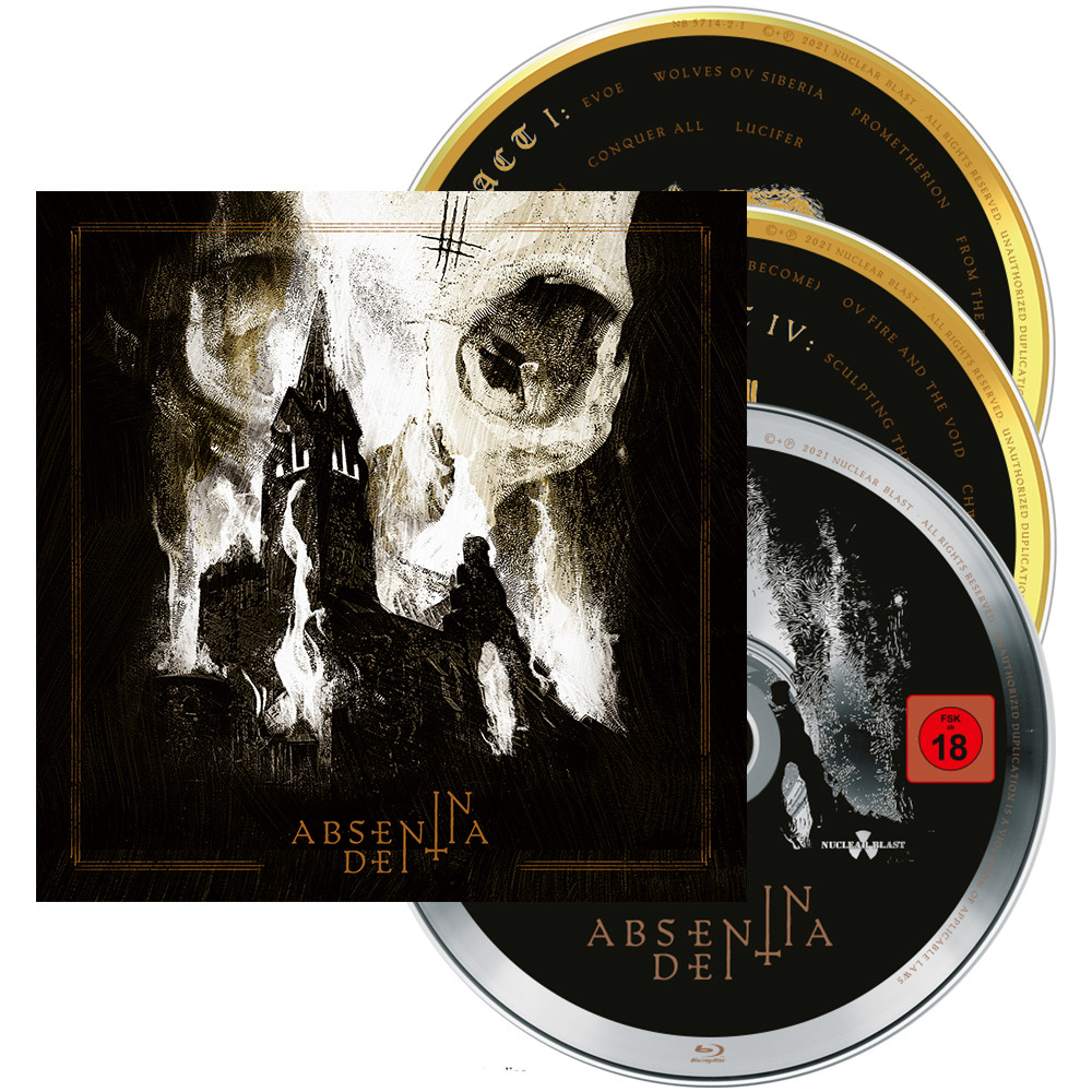 PRE-ORDER - Behemoth 'In Absentia Dei' Limited Edition 2CD/Blu Ray Mediabook - RELEASE DATE 17th December 2021