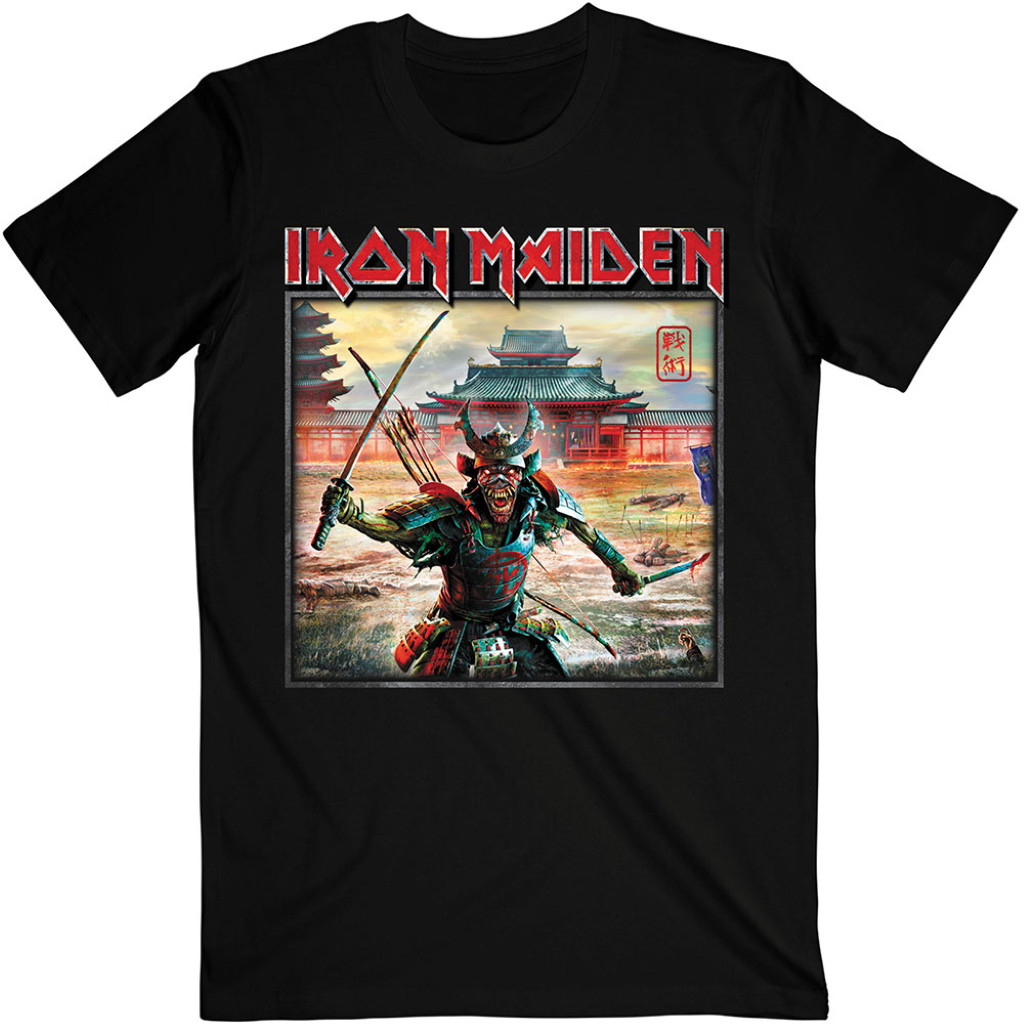 Iron Maiden 'Senjutsu Album Palace' (Black) T-Shirt