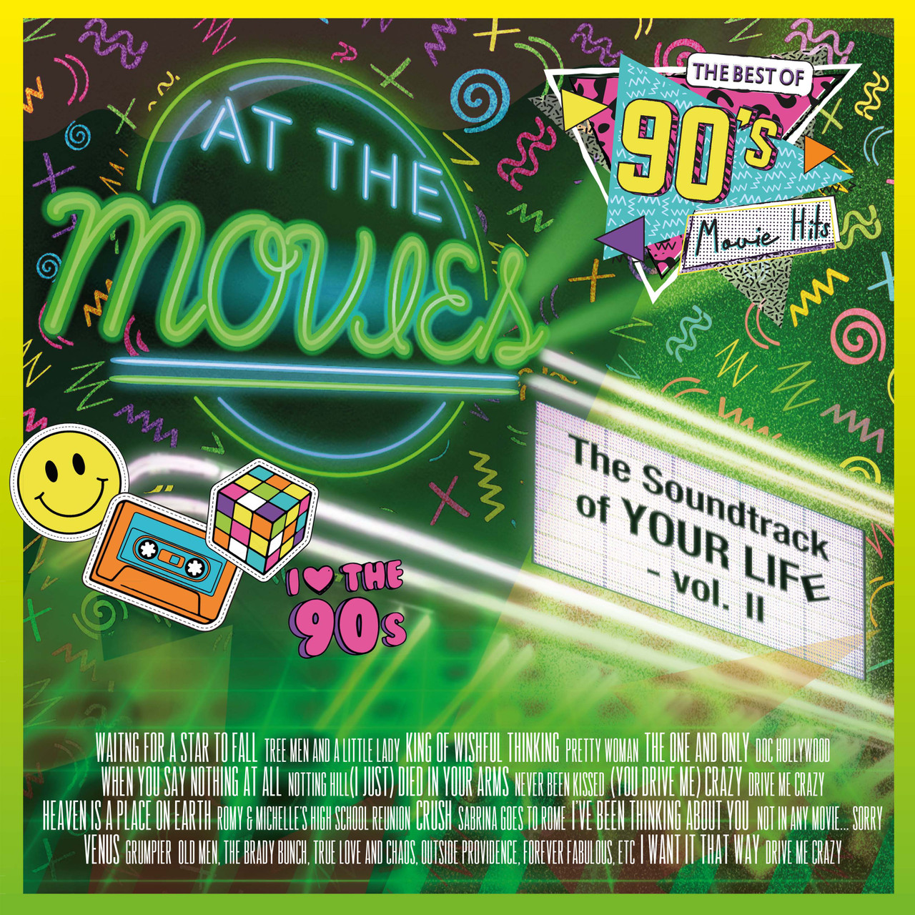 At The Movies 'Soundtrack of Your Life - Vol.2' LP Yellow Vinyl