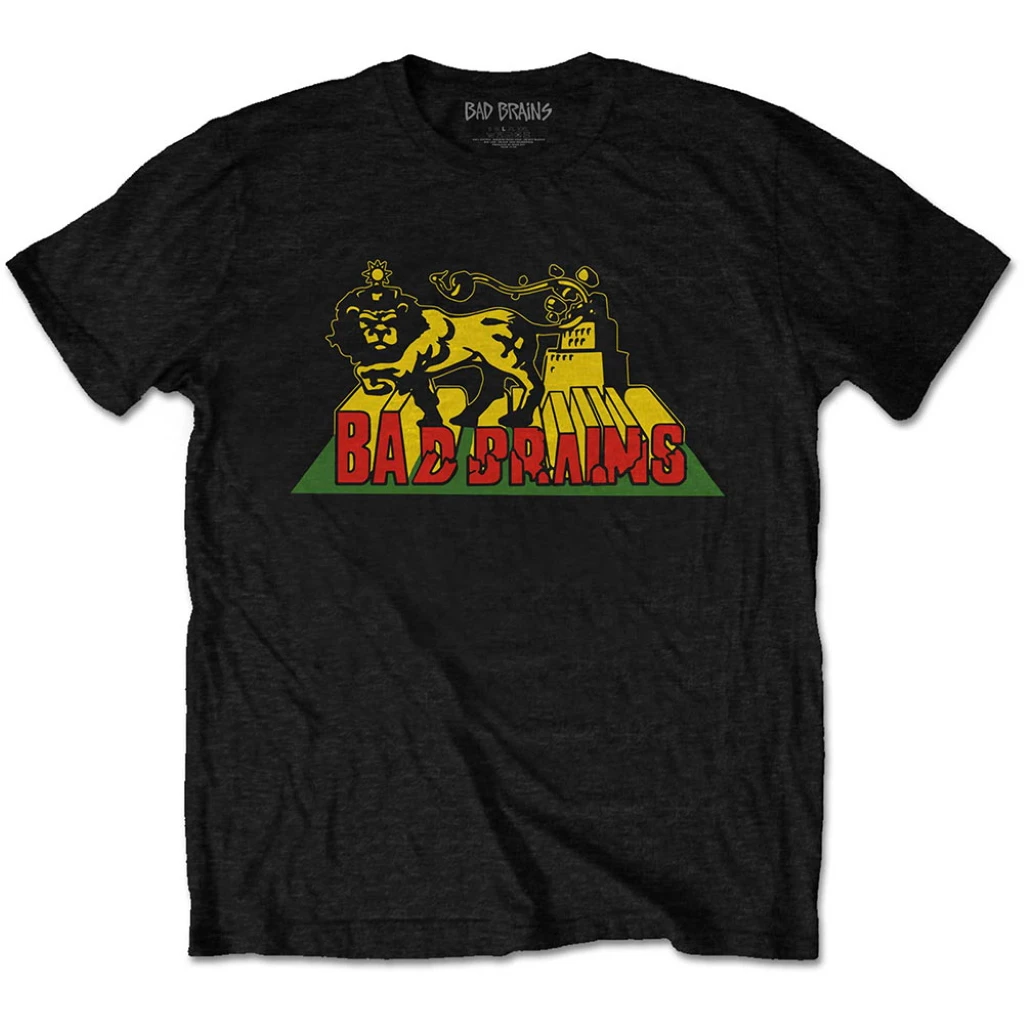 Bad Brains 'Lion Crush' (Black) T-Shirt
