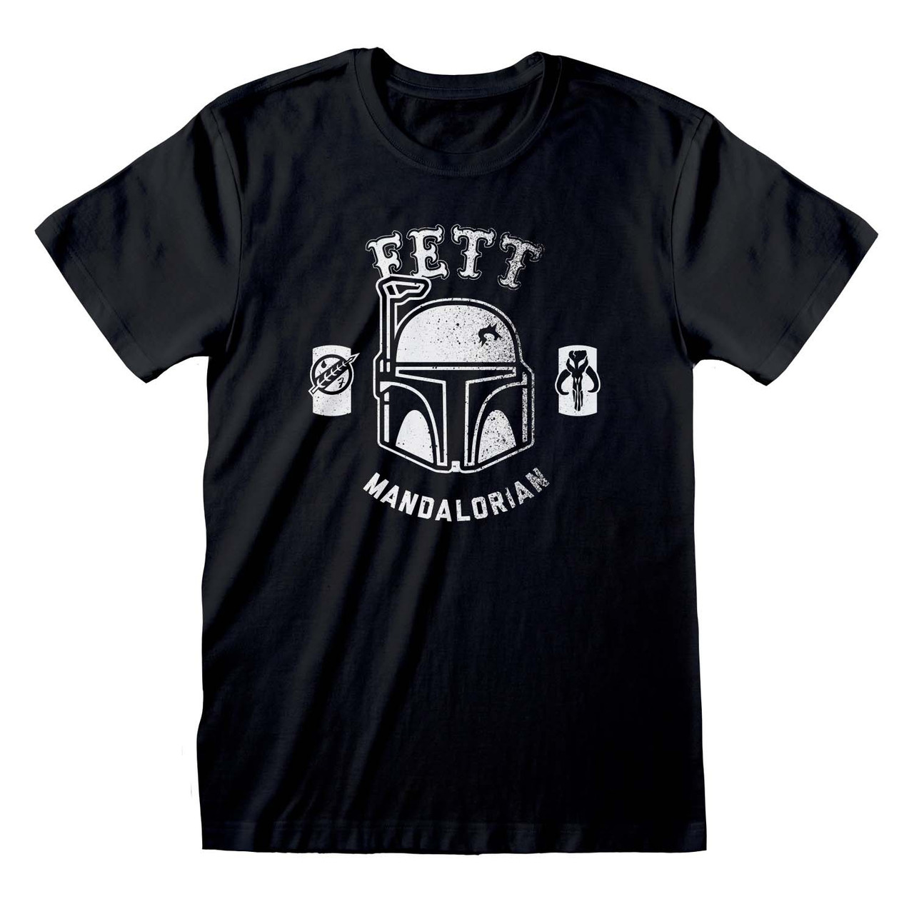 Star Wars 'Fett Mandalorian' (Black) T-Shirt