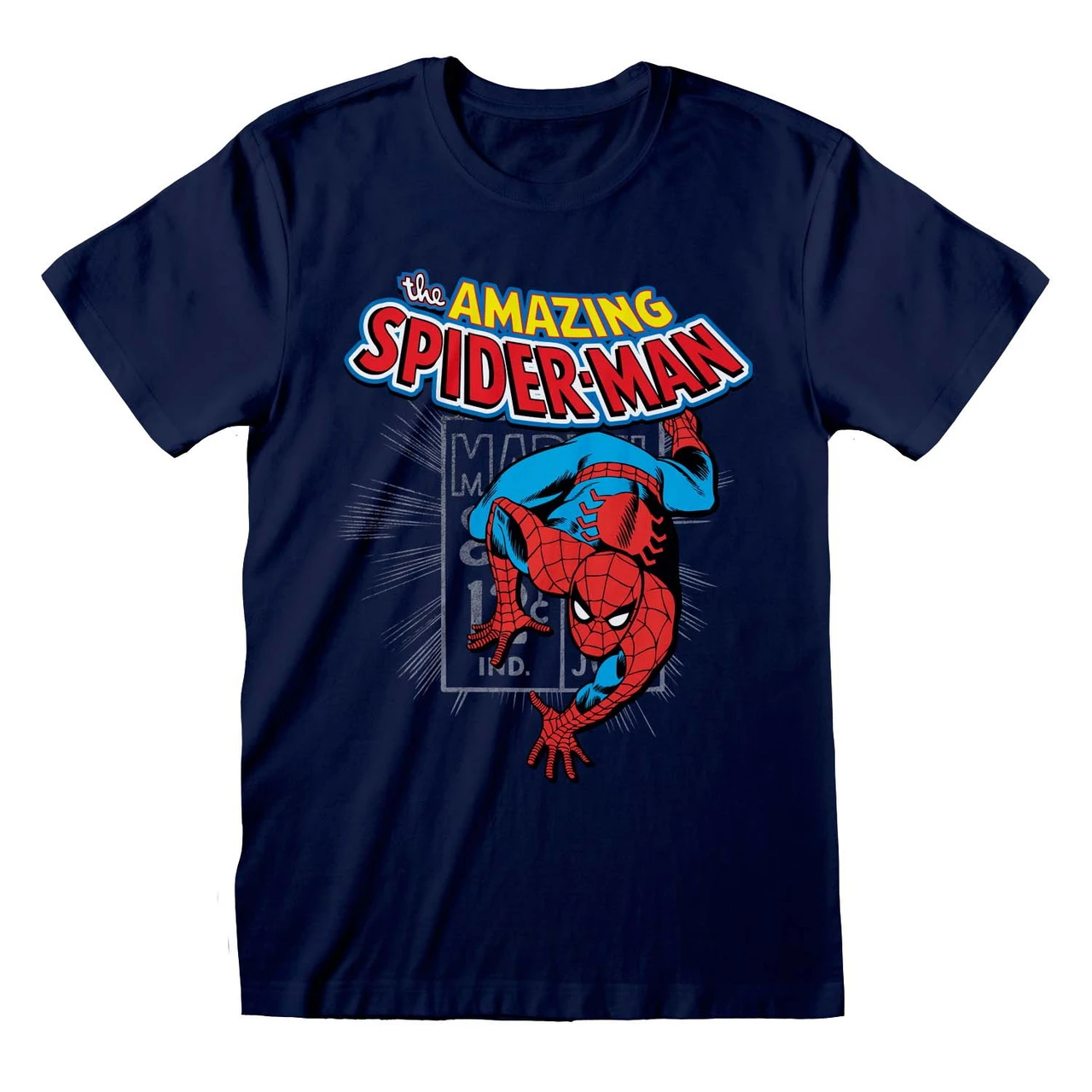 Spider-Man 'Amazing Spider-Man' (Blue) T-Shirt