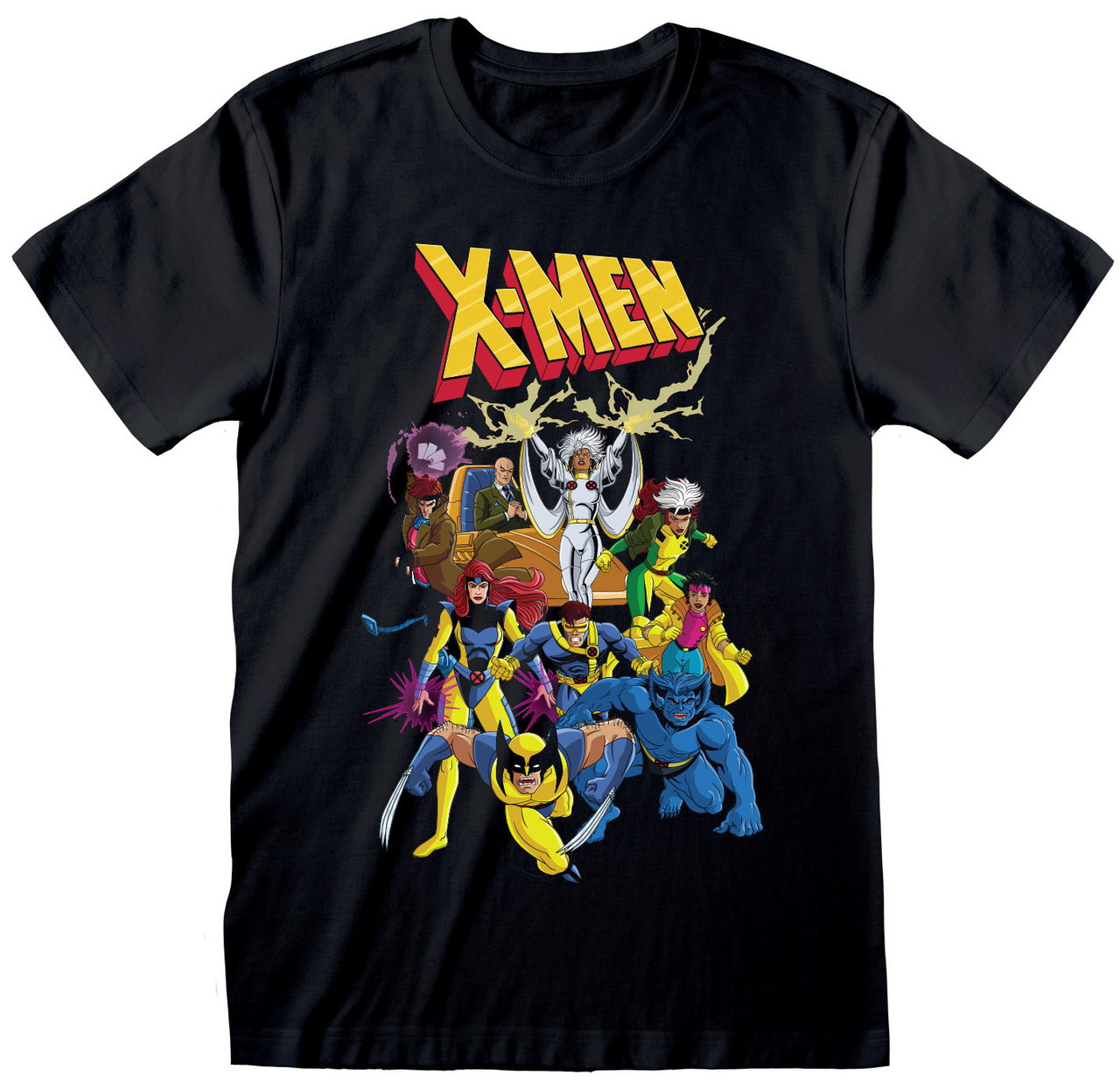 X-Men 'Group' (Black) T-Shirt