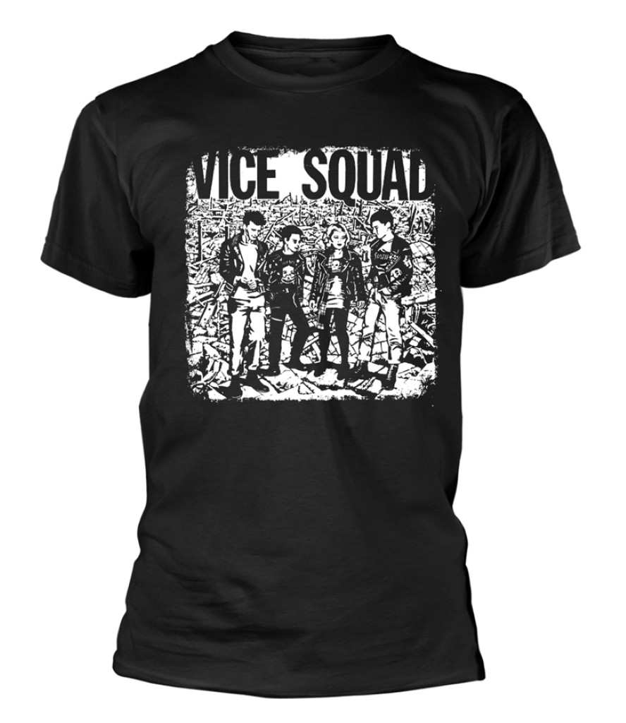 Vice Squad 'Last Rockers' (Black) T-Shirt