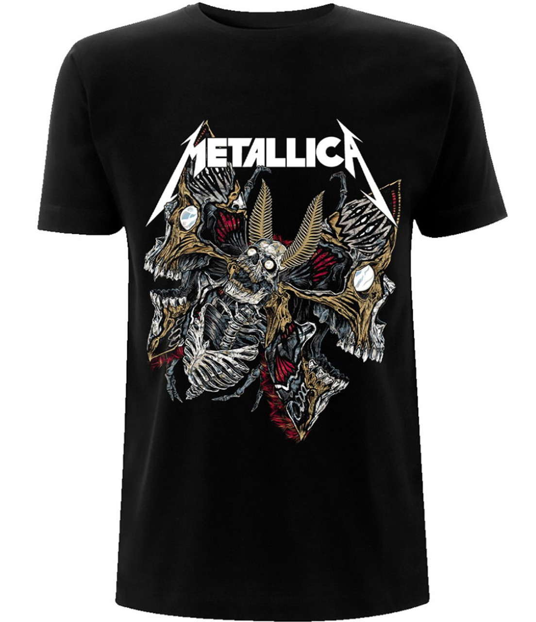 Metallica 'Skull Moth' (Black) T-Shirt