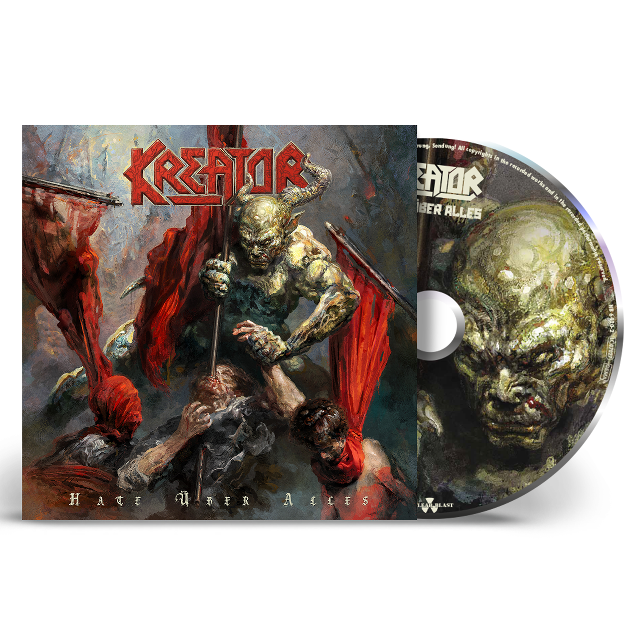 Kreator 'Hate Uber Alles' CD