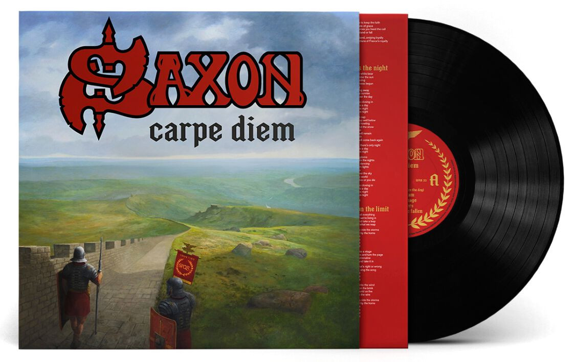 Saxon 'Carpe Diem' LP Gatefold Black Vinyl