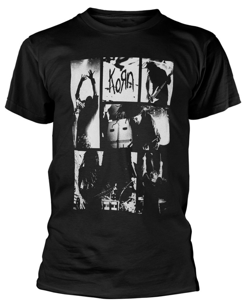 Korn 'Blocks' (Black) T-Shirt