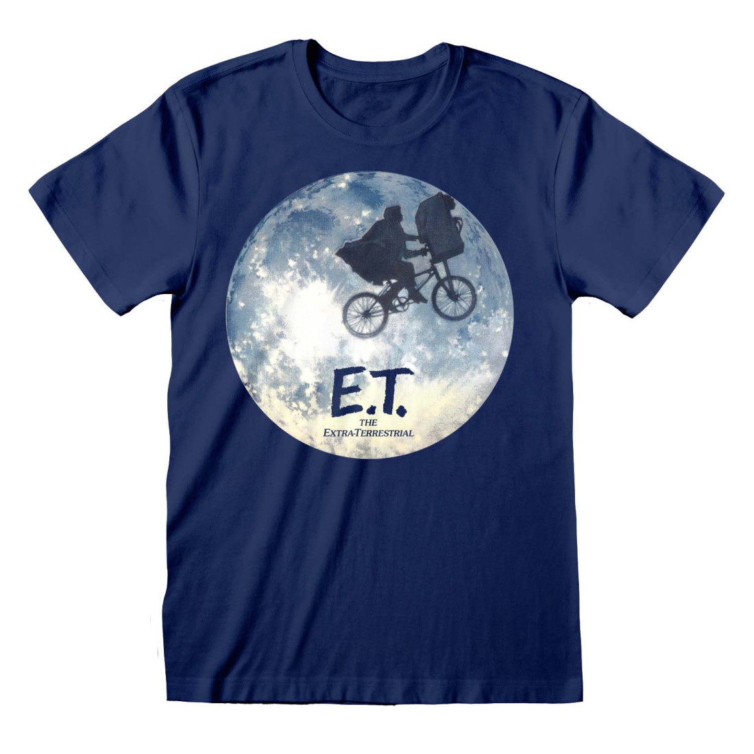 E.T. 'Moon Ride Silhouette' (Blue) T-Shirt