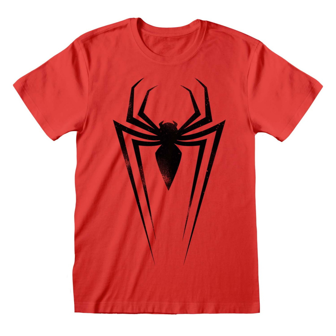 Spider-Man 'Black Spider Symbol' (Red) T-Shirt