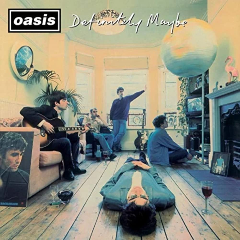Oasis 'Definitely Maybe' 2LP Black Vinyl